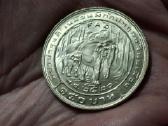Tailandas 150 baht 1977 Fao sidabras