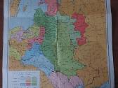 Žemėlapis - Lietuva XVI - XVII ir XVII - XVIII amž