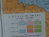 Žemėlapis - Lietuva XVI - XVII ir XVII - XVIII amž - nuotraukos Nr. 3