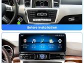Mercedes Benz Ml W166 Gl X166 android multimedija - nuotraukos Nr. 4