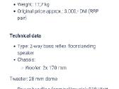 Aukštos klasės akustika Dynaudio Heco T+a Alr Cant - nuotraukos Nr. 20