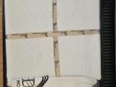 Lovatiesė 250x260cm Balta/kreminė (nauja) - nuotraukos Nr. 3