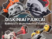 Diskiniai pjūklai/kreiziukai geriausia Kaina!