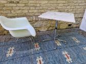 Vintažinis mid century marmurinis kavos staliukas - nuotraukos Nr. 11
