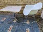 Vintažinis mid century marmurinis kavos staliukas - nuotraukos Nr. 29