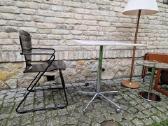 Vintažinis mid century marmurinis kavos staliukas - nuotraukos Nr. 31