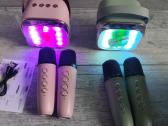 Vaikiška karaoke kolonėle Bluetooth +2 mikrofonai - nuotraukos Nr. 3