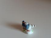 Porcelianinė balandžių porelė Meissen - nuotraukos Nr. 5