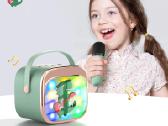 Vaikiška karaoke kolonėle Bluetooth +2 mikrofonai - nuotraukos Nr. 5