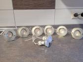 Imontuojami sviestuvai su LED lemputemis