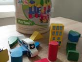 Medinių kaladėlių žaidimas "Play Town" - nuotraukos Nr. 3