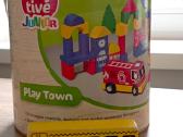 Medinių kaladėlių žaidimas "Play Town" - nuotraukos Nr. 4