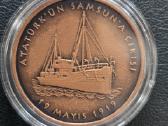 Turkija 2019 2,5 lira Bronza Laivas