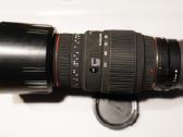 Objektyvas Sigma 70-300mm Apo Dg +adapteriai