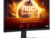 Aoc Gaming 27" 280hz, 1 Ms, Fhd lenktas