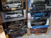 Įvairūs amerikietiški automobiliai1:24