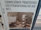 WC tuoleto popieriaus laikiklis stovas lentyna - nuotraukos Nr. 3
