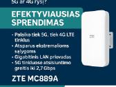 5G /4G+ greitas Išorinis lauko modemas Zte Mc889a