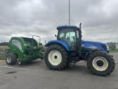 Traktorius new holland t6080 puikaus stovio - nuotraukos Nr. 3