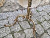 Vintažinis žalvarinis staliukas su oniksu - nuotraukos Nr. 4