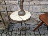 Vintažinis žalvarinis staliukas su oniksu - nuotraukos Nr. 23