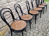 Vintažinės Art Nouveau Thonet nr. 14 kėdės