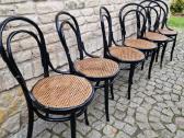 Vintažinės Art Nouveau Thonet nr. 14 kėdės - nuotraukos Nr. 5