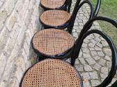 Vintažinės Art Nouveau Thonet nr. 14 kėdės - nuotraukos Nr. 11