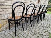 Vintažinės Art Nouveau Thonet nr. 14 kėdės - nuotraukos Nr. 12