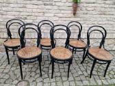Vintažinės Art Nouveau Thonet nr. 14 kėdės - nuotraukos Nr. 15