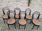 Vintažinės Art Nouveau Thonet nr. 14 kėdės - nuotraukos Nr. 17