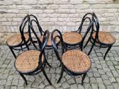 Vintažinės Art Nouveau Thonet nr. 14 kėdės - nuotraukos Nr. 24