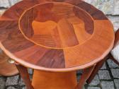 Vintažinis mid century tikmedžio staliukas - nuotraukos Nr. 18