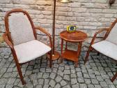 Vintažinis mid century tikmedžio staliukas - nuotraukos Nr. 27