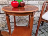 Vintažinis mid century tikmedžio staliukas - nuotraukos Nr. 32
