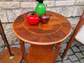 Vintažinis mid century tikmedžio staliukas - nuotraukos Nr. 35