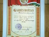 Lietuvos Tsr soc. aprupinimo garbes rastai 1960 m. - nuotraukos Nr. 5