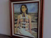 Frida Kahlo „Sutrupėjusi kolona“ paveikslo kopija - nuotraukos Nr. 7