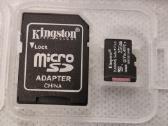 Kingston microsd kortelė 256gb su adapteriu