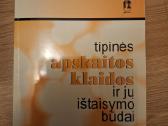 Tipinės apskaitos klaidos ir jų ištaisymo būdai.
