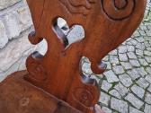 Vintažinė praeito šimtmečio folk art st.kėdė - nuotraukos Nr. 7