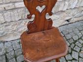 Vintažinė praeito šimtmečio folk art st.kėdė - nuotraukos Nr. 23