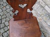Vintažinė praeito šimtmečio folk art st.kėdė - nuotraukos Nr. 26