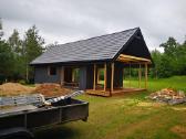 Karkasinių namų statyba - nuotraukos Nr. 15