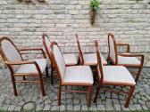 Vintažinės mid century tikmedžio kėdės - nuotraukos Nr. 3