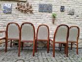 Vintažinės mid century tikmedžio kėdės - nuotraukos Nr. 6
