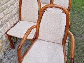 Vintažinės mid century tikmedžio kėdės - nuotraukos Nr. 7