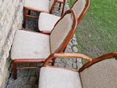 Vintažinės mid century tikmedžio kėdės - nuotraukos Nr. 8