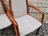 Vintažinės mid century tikmedžio kėdės - nuotraukos Nr. 10