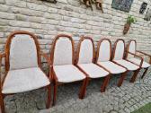 Vintažinės mid century tikmedžio kėdės - nuotraukos Nr. 12